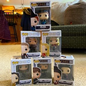 Once Upon a Time POP Figure Set (6 total)